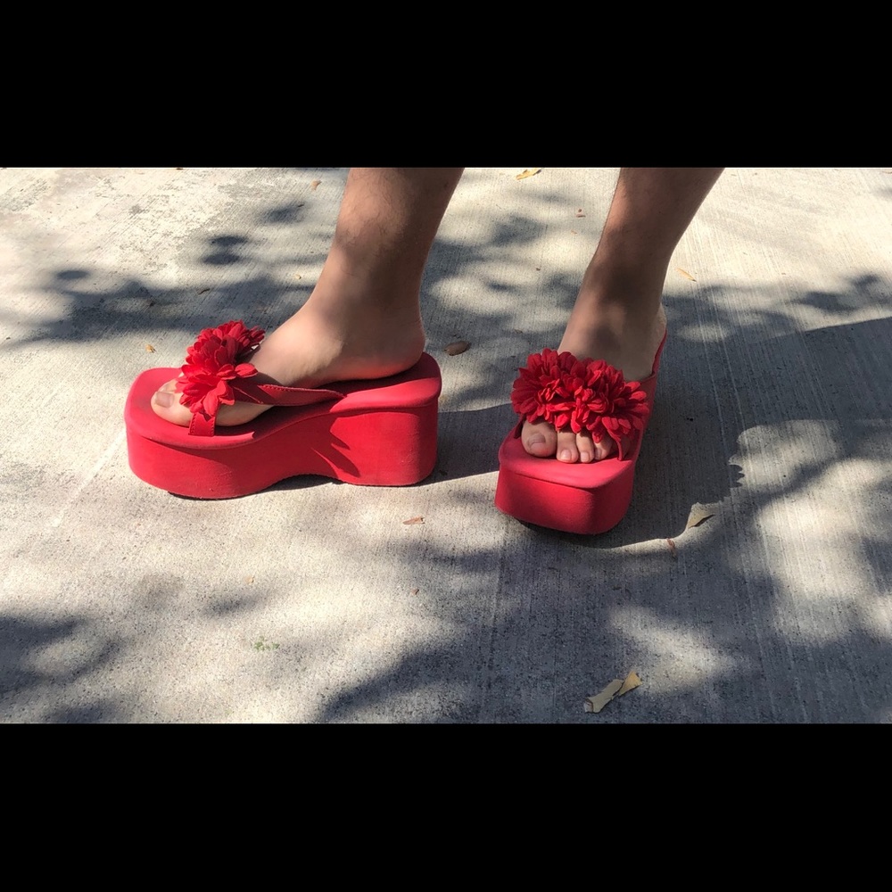 PLATFORM wedged Sandals by Steve Madden